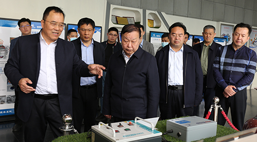 新乡市副市长祁文华带队调研茄子视频网站免费看股份